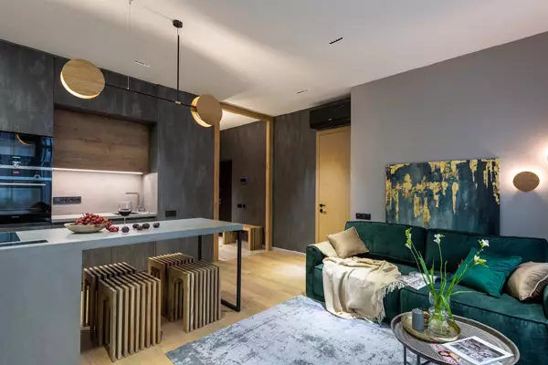 Nowoczesne mieszkanie.